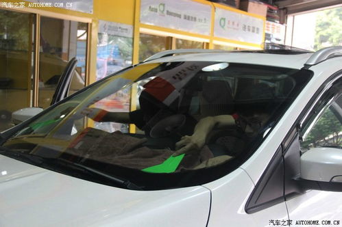 翼虎的貼卡仕邦隔熱防爆膜 全車窗貼膜 廣州酷斯特汽車裝飾改裝