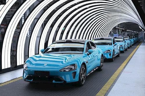 現場看su7生產下線 走進小米汽車工廠第二期12月上線