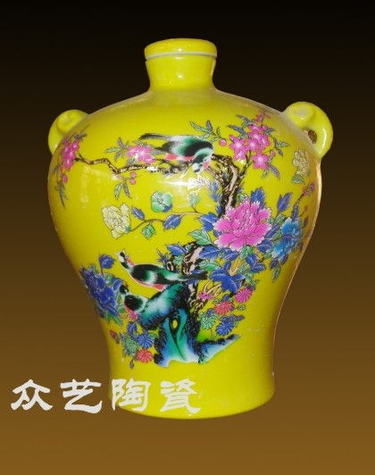 陶瓷酒瓶到景德鎮(zhèn)陶瓷酒瓶廠眾藝陶瓷酒瓶品牌生產(chǎn)商