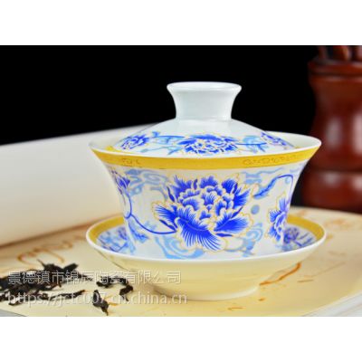 江西景德鎮(zhèn)景德鎮(zhèn)琺瑯彩陶瓷蓋碗 訂做陶瓷圖案蓋碗 景德鎮(zhèn)廠家價格 中國供應(yīng)商