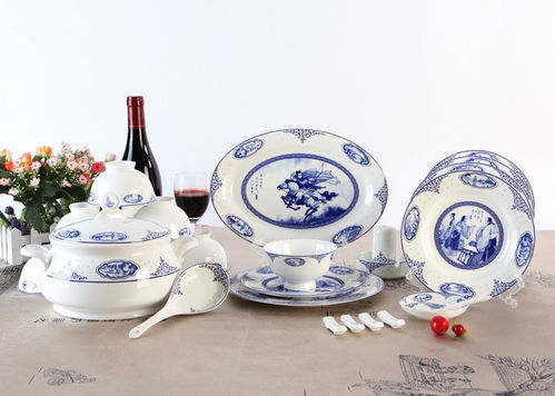 景尊窯景德鎮(zhèn)陶瓷 儒家六藝骨瓷餐具，330元品味千年瓷都魅力